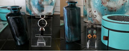 Jolis présentoirs en plexiglas pour bijoux