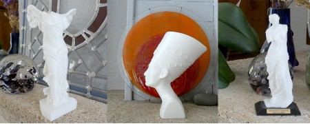 Statuettes célèbres imprimées en 3D